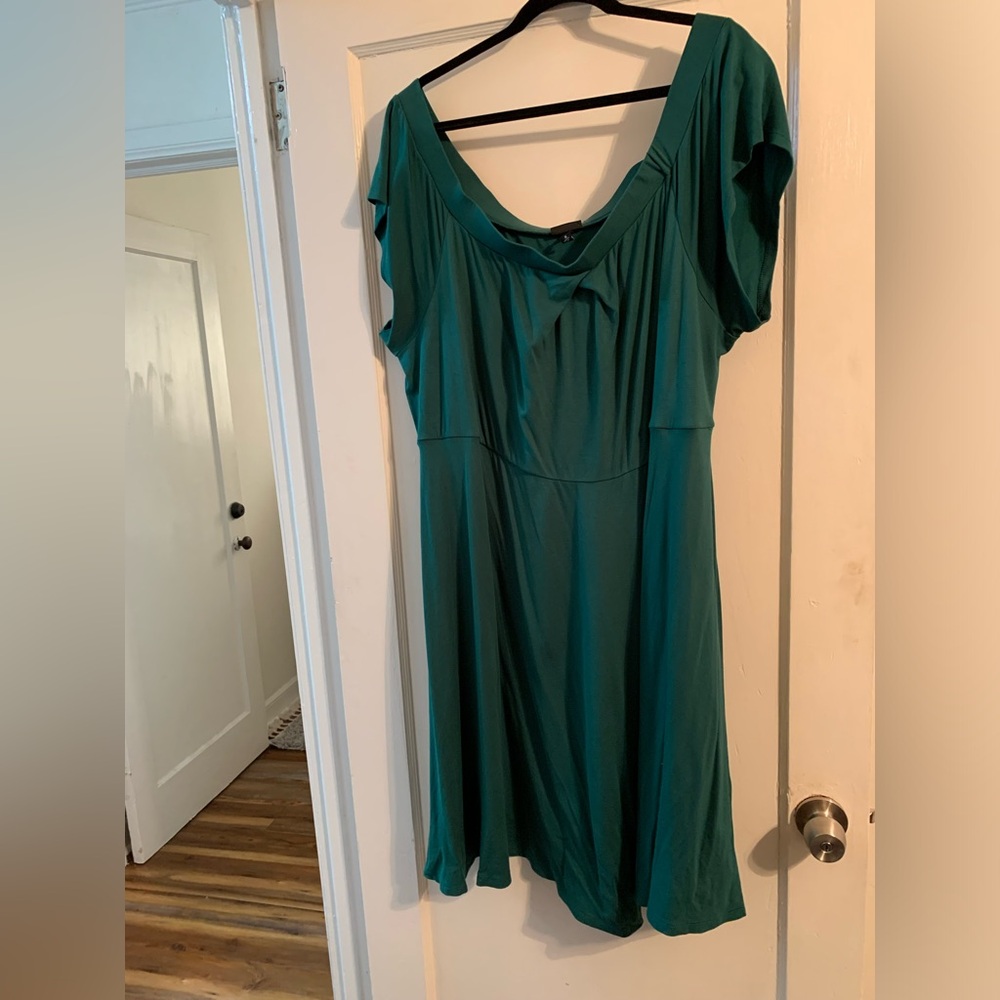 Green dress torrid 5x